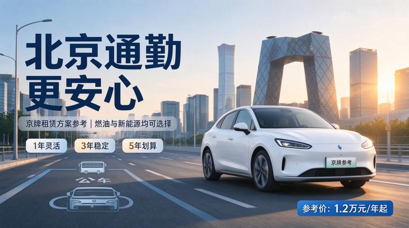 北京京牌照出租服务现场